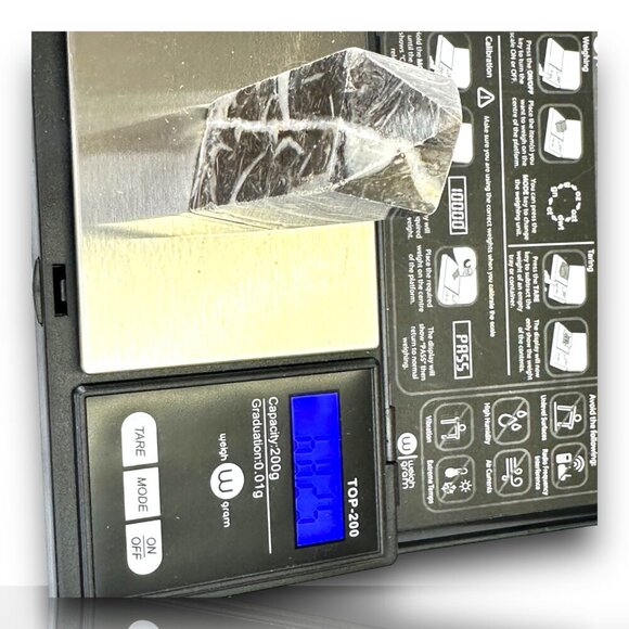 Shell Jasper Tower Black White Serenity Stability Protection 68g NWOT Cleansed - Picture 6 of 12